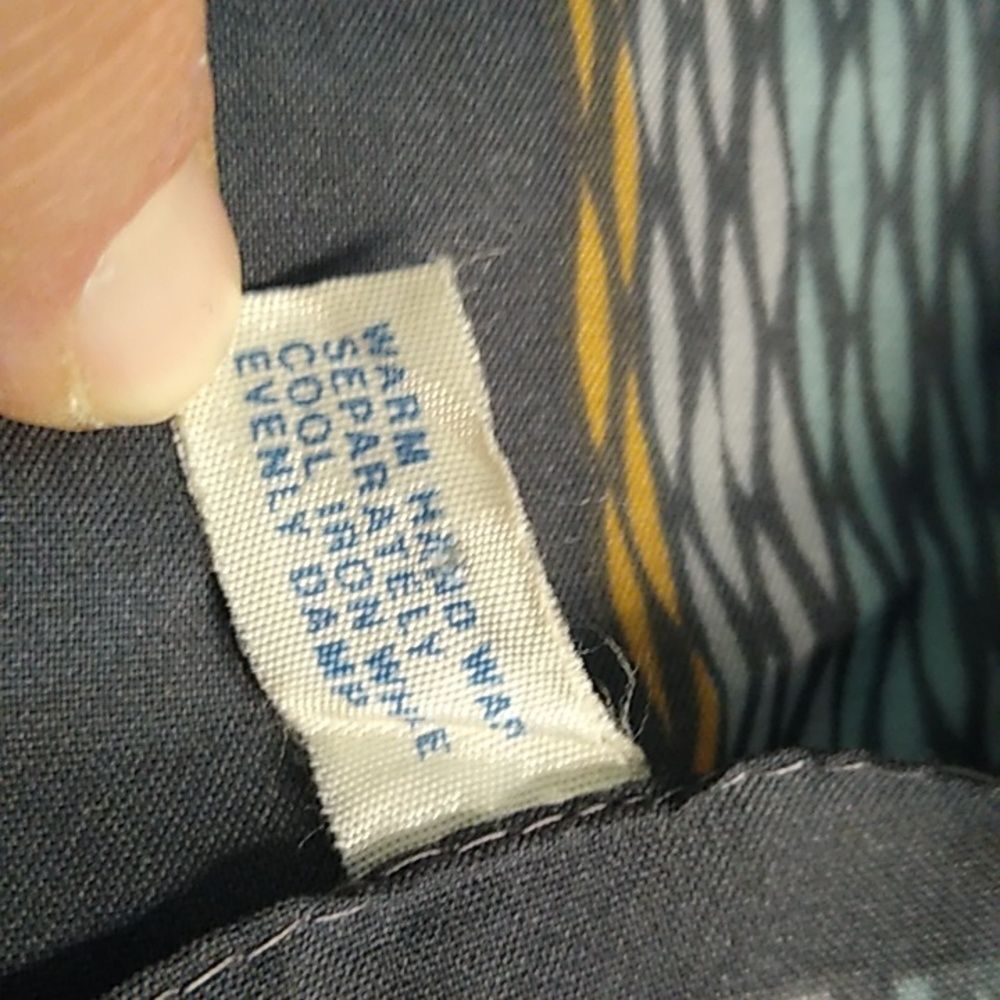 Multicolor Patterned Polyester Made In Italy Vint… - image 5